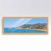11x22 Frame Natural Brown Bamboo Real Wood Picture Frame Width 1.5 Inches | Interior Frame Depth 0.5 Inches | Bengal Bamboo Photo Frame Complete with UV Acrylic, Foam Board Backing & Hanging Hardware view 3