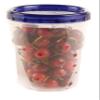 (12 Pack) 48oz Twist Top Storage Deli Containers - BPA Free Snack Containers Airtight Reusable Plastic Food Storage Canisters with Twist Seal Lids, Leak Proof, Meal Prep, Lunch, To go, Stackable view 1