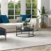 Ada 32" Wide Round Coffee Table in Blackened Bronze view 4