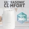 PureGuardian 30-Hour .50 Gallon Top Fill Cool Mist Ultrasonic Humidifier for Large Rooms with Humidistat, 12-Hour Timer, Aroma Tray for Bedroom, Living Room, Office, White, H955W view 4