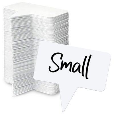 Formaticum Cheese Sign  Small Medium Large food-grade plastic cheese label, for cheese markers, charcuterie, board labels, labels for food & puck Cheese, cheese holder, cheese board- 100 signs