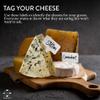 Formaticum Cheese Sign  Small Medium Large food-grade plastic cheese label, for cheese markers, charcuterie, board labels, labels for food & puck Cheese, cheese holder, cheese board- 100 signs view 2