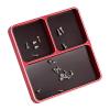 INJORA RC Repair Tool Hex Screwdriver 4 in 1- Allen Wrenches Set with Magnetic Screw Tray for 1/10 1/8 RC Car Model Crawler Upgrade Parts(Red) view 3