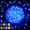 Aogist 100 Pcs Blue Balloon Light with Loop for Hanging, Mini Ball Lights LED Drinks Lights Round Tiny Light for Paper Lanterns Balloons Vases Birthday Party Event Wedding Decoration view 1