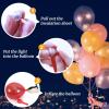 Aogist 100 Pcs Blue Balloon Light with Loop for Hanging, Mini Ball Lights LED Drinks Lights Round Tiny Light for Paper Lanterns Balloons Vases Birthday Party Event Wedding Decoration view 2