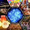 Aogist 100 Pcs Blue Balloon Light with Loop for Hanging, Mini Ball Lights LED Drinks Lights Round Tiny Light for Paper Lanterns Balloons Vases Birthday Party Event Wedding Decoration view 4