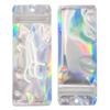 PABCK 100 Pieces 2.36x11 inch (Inside Size 1.9x9.7 inch) Resealable Foil Pouch Clear Front Heat Seal Bags with Hang Hole for Zip Food Storage Lock Bag Reclosable Airtight Zipper Lock Packaging view 4