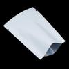MITOB 200 Pieces White 2.36x3.54 inch Mylar Bags for Sample Shampoo Toiletries Travel Packets Food Storage Bags Matte Foil Flat Heat Vacuum Seal Aluminum Pouch for Candy Coffee Packing view 2