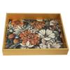Indian Hand-Crafted Wooden Decoupage Black Floral Serving Tray, Decorative Tray for Kitchen Dining Room Table Office House-Warming Gift, Jewelry Organizer, Knick-Knack Breakfast Tray by INDIADECOR view 4