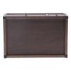 Alvinlite Wooden Storage Box Desktop Storage Box for Tea Box Tea Cake Small Tea Box Organizer (A) view 2