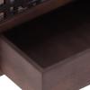 Alvinlite Wooden Storage Box Desktop Storage Box for Tea Box Tea Cake Small Tea Box Organizer (A) view 4