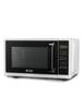 COMMERCIAL CHEF 0.9 Cubic Foot Microwave with 10 Power Levels, Small Microwave with Grip Handle, 900W Countertop Microwave with Digital Display, Door Lock and Kitchen Timer, White view 1