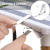 HOOSUN Tablecloth Clips Stainless Steel Picnic Table Cover Clamps for Kitchen Dining Party Outdoor Wedding and Picnics, Table Cloth Holder & Skirt Clips (12 Pack) view 4