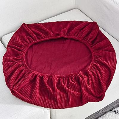 Couch Cushion Cover Replacement for Chaise Large Sofa Cushion Cover Protector Stretch 4 3 2 1 Seater Spandex Fabric Dustproof Slipcover Machine Washable ( Color : Medium , Size : 65-95cm(26-37in) )