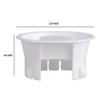 2pcs White Glass Hot/Cold Water Carafe Lid Cover Food Grade Plastic Anti-dust Leakproof Lids Stoppers for Glass Bistro Pitcher White view 2