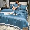 Cooling Blankets for Hot Sleepers, 4 Piece Cool Like Ice Cream Lightweight Blanket for Summer with Double Side Cold, Cooling Comforter, Quilt, Fabric for Bed, Twin Size Throw Blanket,Pink,200x230cm view 2