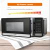 Commercial CHEF Small Microwave 0.9 Cu. Ft. Countertop Microwave with Touch Controls & Digital Display, Stainless Steel Microwave & 10 Power Levels, Outstanding Portable Microwave with Pull Handle view 3