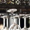 Ceiling Wine Rack With Glass Holder, Adjustable Metal Ceiling Bar Wine Glass Rack, Industrial Wall Mounted Wine and Glass Rackfor Bar Counter/Restaurants/KitchensHeight 30-60cm ( Size : 100cm ) view 4