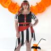 Sultry Shipmate Deluxe Multicolor Pirate Costume - Women's Plus XXL (18-20) - Comfortable Fabric Perfect For Halloween & Costume Parties - 1 Set view 2