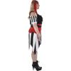 Sultry Shipmate Deluxe Multicolor Pirate Costume - Women's Plus XXL (18-20) - Comfortable Fabric Perfect For Halloween & Costume Parties - 1 Set view 3