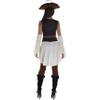 Shipwrecked Pirate Costume For Women, Medium (6-8) - Alluring Multicolor Treasure Huntress Outfit Perfect For Halloween Parties, Cosplay & More - 1 Set view 3