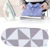 10 . 2 L x 4 . 3 W Heavy Duty Ironing Board with Mesh Metal Base & for 100 % Cotton Cover for Hanging , Small Tabletop Ironing Board , Portable Folding Mini Iron Board (Classic Grid) , ironing board space s view 2