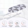 10 . 2 L x 4 . 3 W Heavy Duty Ironing Board with Mesh Metal Base & for 100 % Cotton Cover for Hanging , Small Tabletop Ironing Board , Portable Folding Mini Iron Board (Classic Grid) , ironing board space s view 4