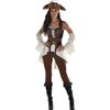 Shipwrecked Pirate Costume For Women, Small (2-4)-Alluring Multicolor Treasure Huntress Outfit Perfect For Halloween Parties, Cosplay & More - 1 Set view 1