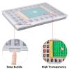 Xuerdon Toys Collector Box Compatible with Teenymates for Party Animal Football Baseball Basketball Hockey Series Mini Figures, Storage Organizer for Blind Bags Set Mystery Pack(Case Only)-Transparent view 3