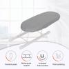 10.2 L x 4.3 W Heavy Duty Ironing Board with Mesh Metal Base & 100% Cotton Cover for Hanging,Small Tabletop Ironing Board,Portable Folding Mini Iron Board (Silver), ironing board space saving view 3