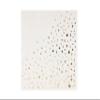 Stylish White and Gold Star Napkins - 50 Disposable Dinner Napkins, 6.5 x 6.5 Inch, Paper, Decorative for Parties view 1