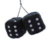 Car Ornaments Dice Hanging Plush Dice Ornaments Keychains Ornaments with Suction Cup Rearview Hanging Ornament Decoration Germplasm view 1