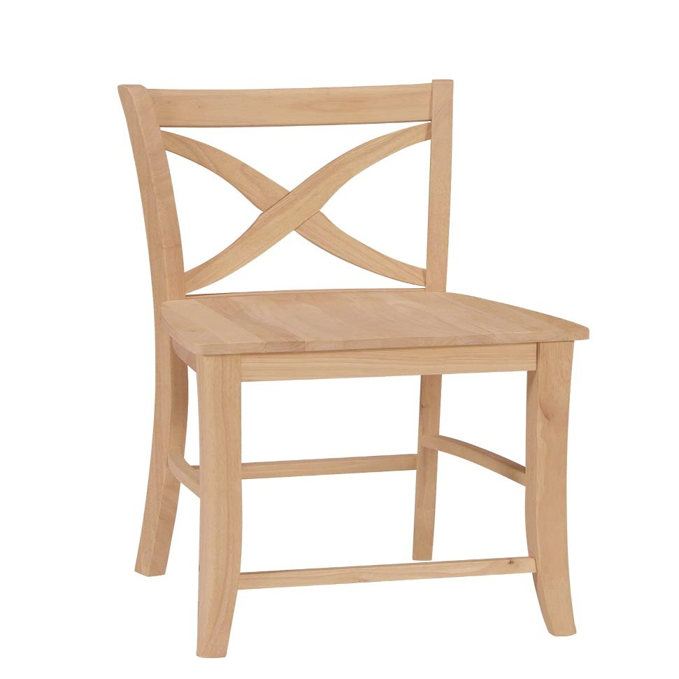 BingLTD - 24" Seating Height Allen Counter Stool  Unfinished (STL2405B-RW-UNF)
