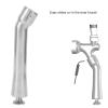 Beer Faucet, 13.5cm 5.3in Stainless Steel Draft Beer Keg Tap Connector Sturdy No Leaks Home Brew Draft Beer Dispensing Device Turbo Tap Only for Adjustable Faucet view 2