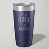 49% Climber 51% Badass Steel Tumbler 20oz Birthday, for Rock Climber 2873 view 1