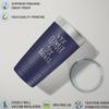 49% Climber 51% Badass Steel Tumbler 20oz Birthday, for Rock Climber 2873 view 4