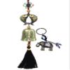 Betterdecor Traditional Lucky Feng Shui Wind Chime Bell Hanging Ornament Decoration for Protection Success Peace and Wealth (Double Carps) view 1