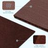 Runner Rug 3FT x 3FT, AYOHA 2'-82' Utility Carpet Runner for Entryway Hallway Aisles Balcony Garages, Area Rugs with Non-Slip Rubber Backing, Chocolate Brown (Available Custom Sizes) view 2