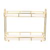 Beavorty Bathroom Countertop Shelf Organizer Cosmetic Storage Rack for Toiletries Bathroom Vanity for Space Saving and Easy Cleaning view 1