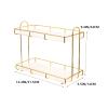 Beavorty Bathroom Countertop Shelf Organizer Cosmetic Storage Rack for Toiletries Bathroom Vanity for Space Saving and Easy Cleaning view 2
