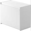 Yamazaki Industries 5768 Magnetic Instant Stick Holder, White, Approx. W 6.7 x D 3.4-5.9 x H 6.8 inches (17 x 8.7-15 x 17.2 cm), Tower, Side to Refrigerator, Tea Infuser view 1
