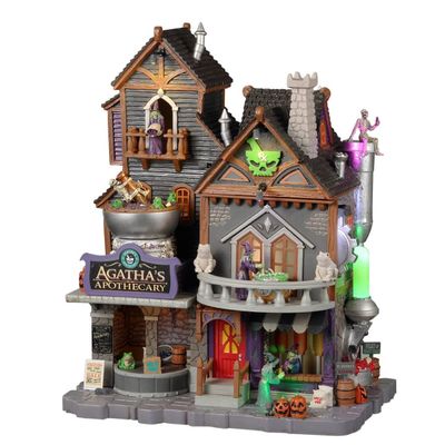 LEMAX Agatha's Apothecary, with 4.5V Adaptor #25848 Green