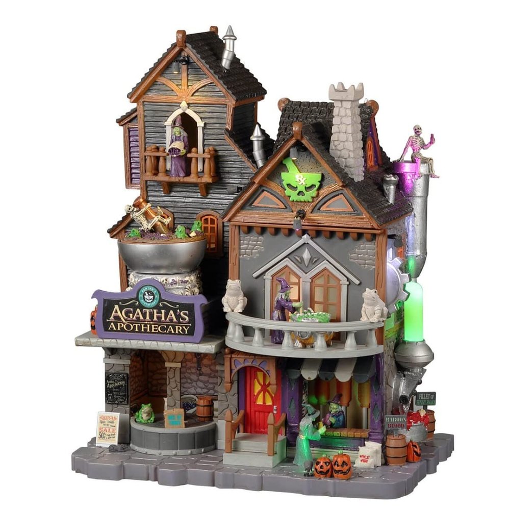 LEMAX Agatha's Apothecary, with 4.5V Adaptor #25848 Green