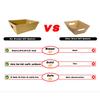 Basket For Gifts Empty, 5 PCS Sturdy Diy Bulk Gift Basket Kraft Market Tray Cardboard Baskets With Handles, Gift Baskets Kit Supplies Wrap To Fill For Holiday Birthday Christmas Valentines Thanksgiving view 4