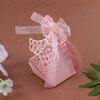ARTIBETTER Pack of 50 Favor Boxes Cut Celebrating Girl Shape Candy Boxes Bridal Shower Birthday Party Graduation Ceremony Wedding Favor (Pink) view 3