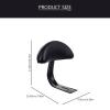 Children S Backrest for Bike with Black Leather Cushion Lightweight Metal Frame Bicycle Seat Back Support for Child Safety on Electric and Adult Bikes Easy Install 21X20X17 CM view 3