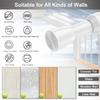 AIZESI Tension Rod 16-28 Inch 2Pcs+26-39 Inch 3Pcs view 2