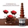 Commercial Chocolate Fountain Fountain - 4/5/6/7 Tiers Stainless Steel Sauce Melting Pot/Chocolate Waterfall Machine for Party Wedding Buffet Equipment / 4 Tiers view 3