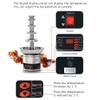 Commercial Chocolate Fountain Fountain - 4/5/6/7 Tiers Stainless Steel Sauce Melting Pot/Chocolate Waterfall Machine for Party Wedding Buffet Equipment / 4 Tiers view 4