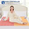 Sealy 3M Scotchgard Heated Mattress Pad | Quilted Cotton Electric Bed Warmer with 10 Heat Setting Dual Controller | 1-12 Hours Auto Shut Off | 17" Deep All Around Elastic Pocket, Cal King view 4